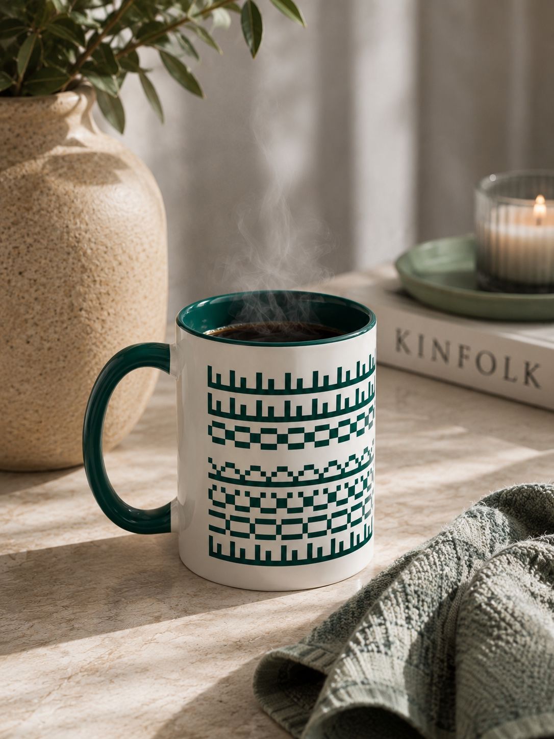 F*CK OFF Green Coffee Mug